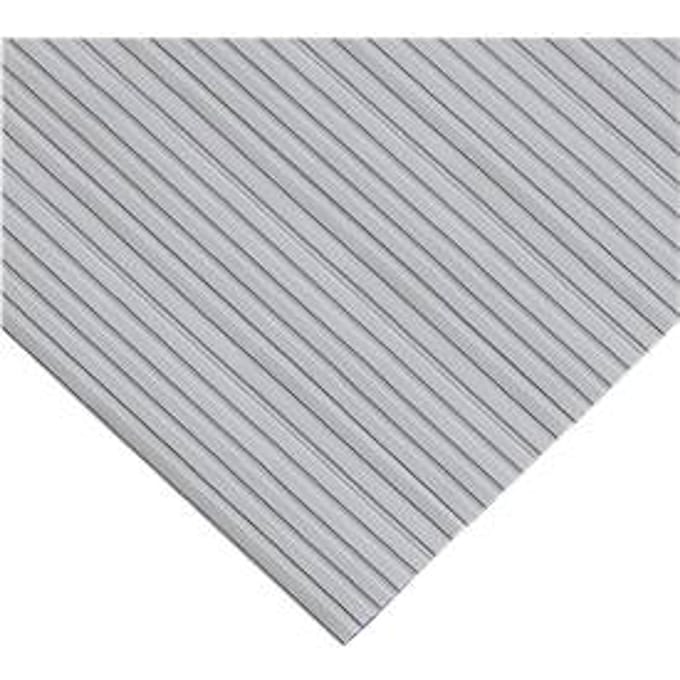 Ergonomische loper, 10 m rol, 800 mm breed, grijs