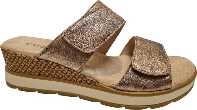 Caprice 9-9-27250-42 341 Dames Slippers - Brons - 41