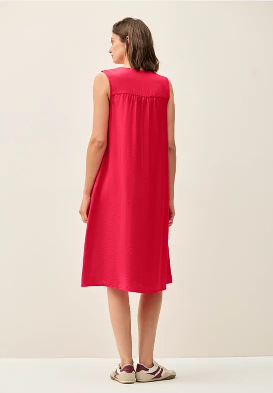 Jurk in effen kleur