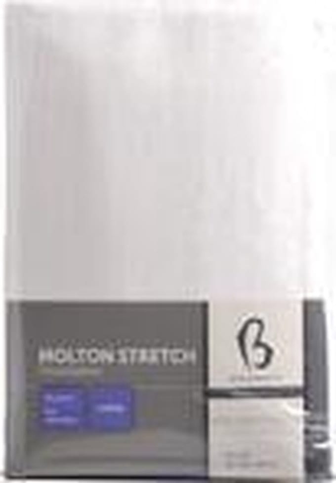 Bonnanotte - Topper Molton stretch -  wit - 90x200/220 cm