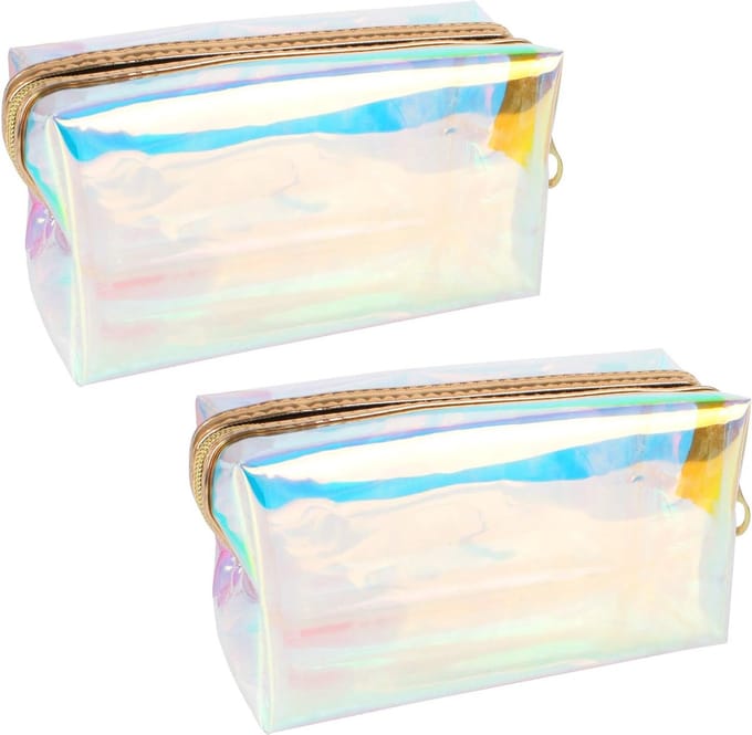 Transparante Cosmetische Tassen - 2 Stuks Waterdichte Makeup Tas