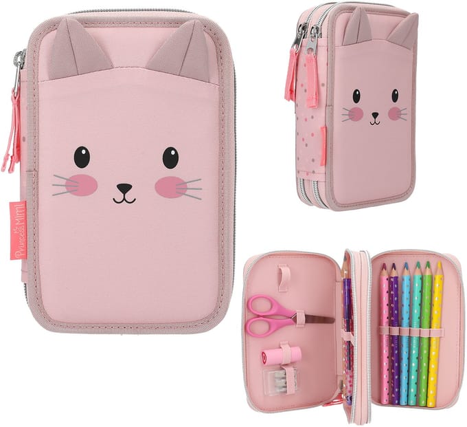 Depesche - Princess Mimi 2-vaks etui - kat
