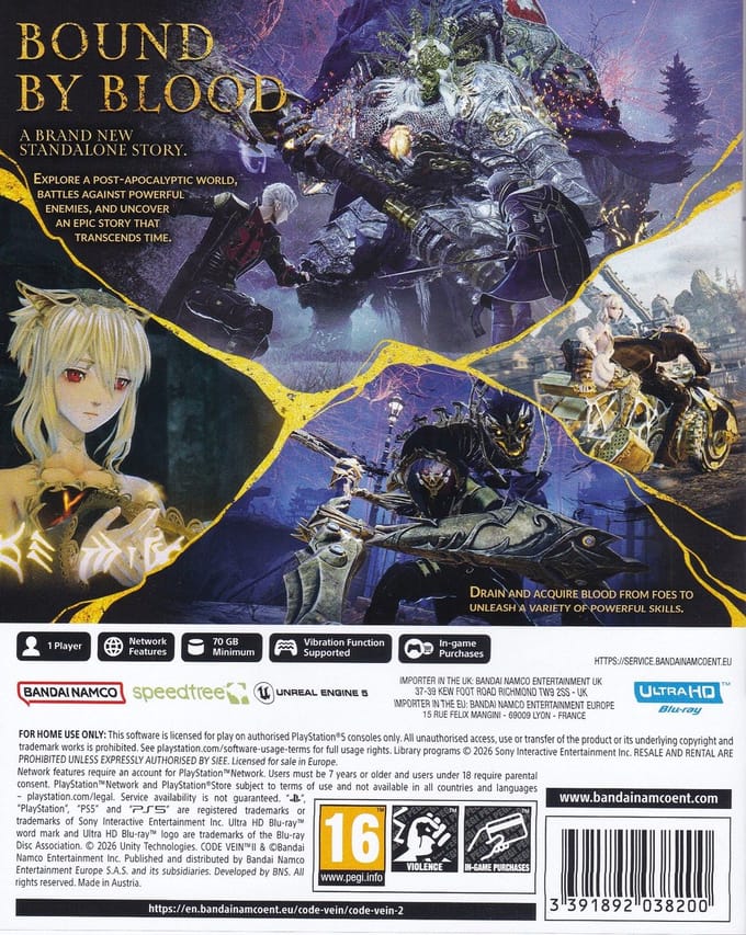 Code Vein II (PS5)