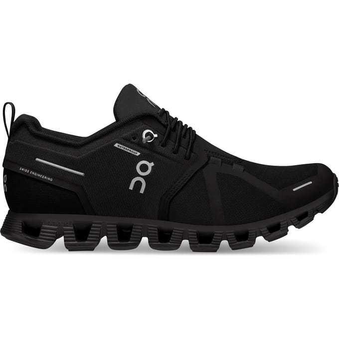 On Cloud 5 Waterproof W All Black Size: 40.5 | Running Outlet | Dames | Zwart