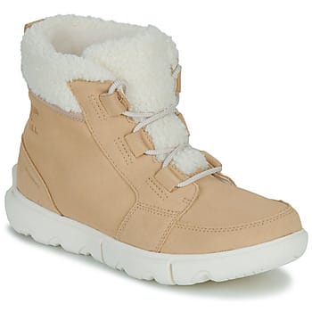 Sorel Explorer Next Carnival WP 2058891262, Vrouwen, Beige, Sneeuw laarzen,Laarzen, maat: 38