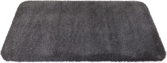 PRIMA - Soft - Wastafelmat - Badmat - zwart - antraciet - 40x80cm - antislip