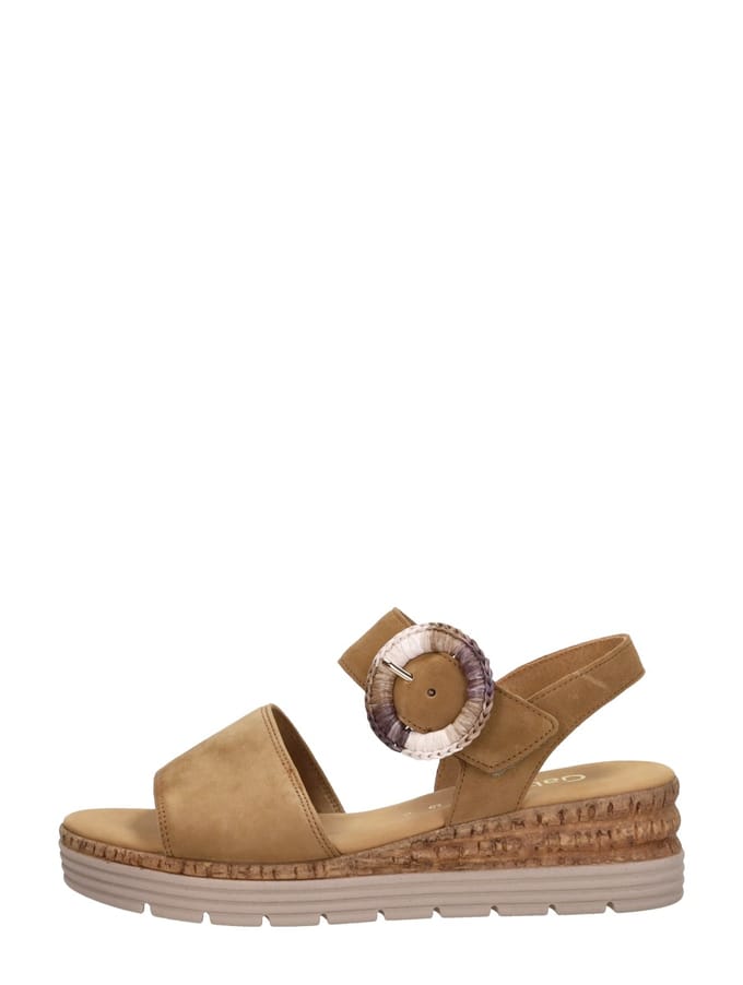 Gabor Sandalen cognac Suede - Dames - Maat 38