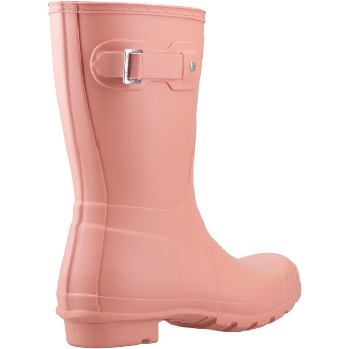 Hunter Original Korte Rubberlaarzen Dames Terracotta Wellingtonlaarzen