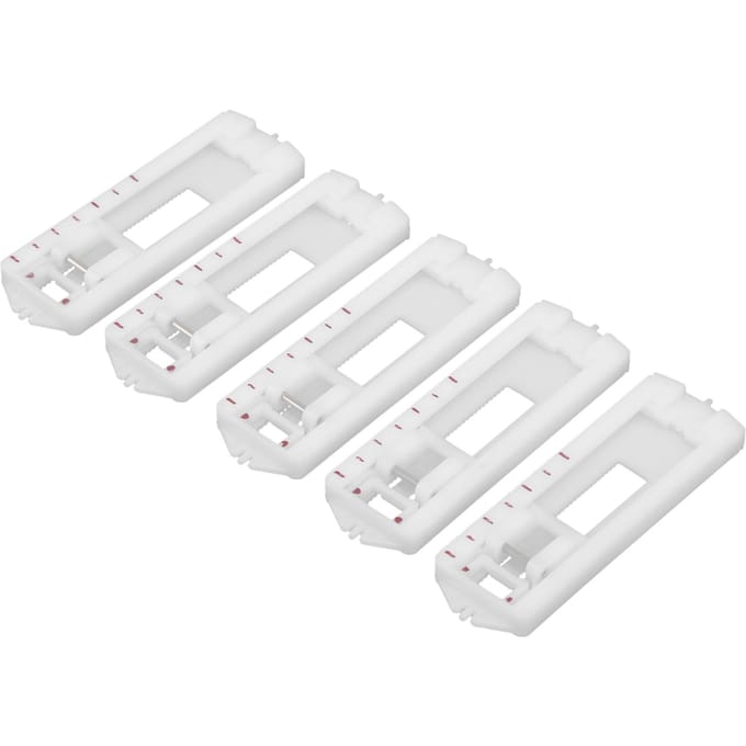 Persvoeten Plastic Knopsgat Multifunctioneel Huishoudelijke Naaimachine Accessoires white
