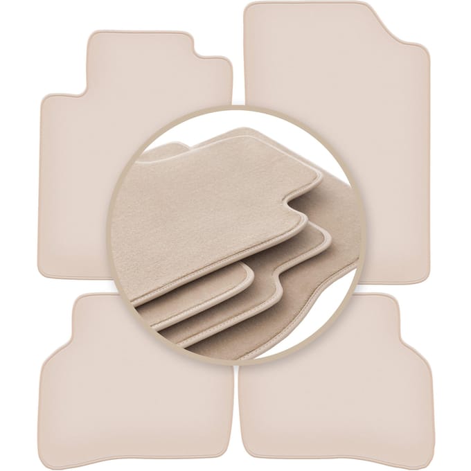 PREMIUM beige vloermatten voor: Mazda MX-3 coupé 1991-1998