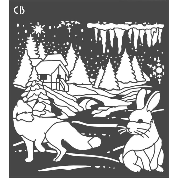 Sjabloon "Nordic landscape"
