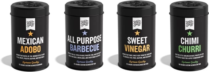 Holy Smoke BBQ - All Good Rub set 4pcs - BBQ Rubs - Kruiden - Dry Rubs