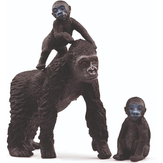 schleich WILD LIFE Gorilla familie - Speelfigurenset - 42601
