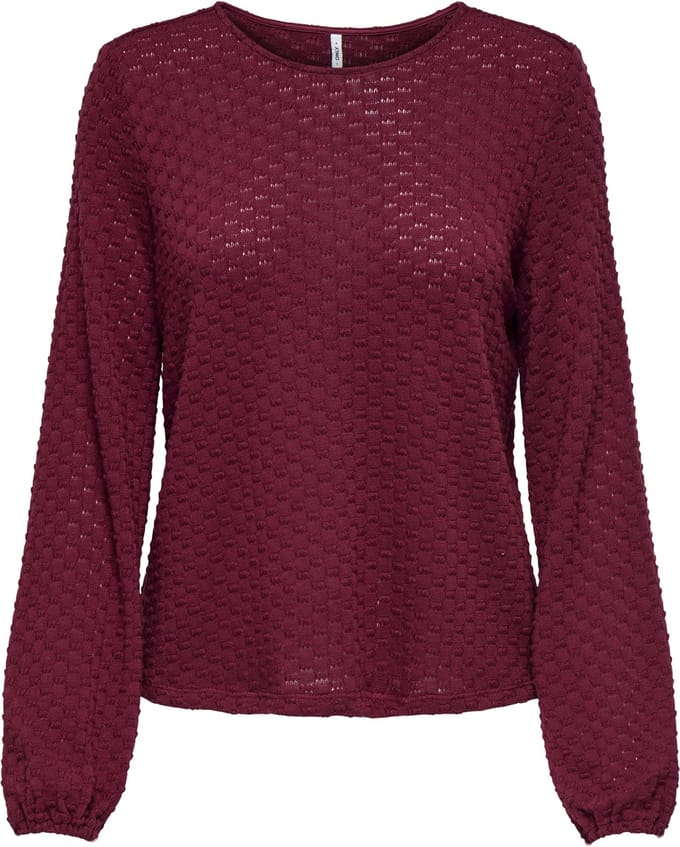 ONLY - ONLBELLE LIFE L/S TOP JRS - Dames - Blouses