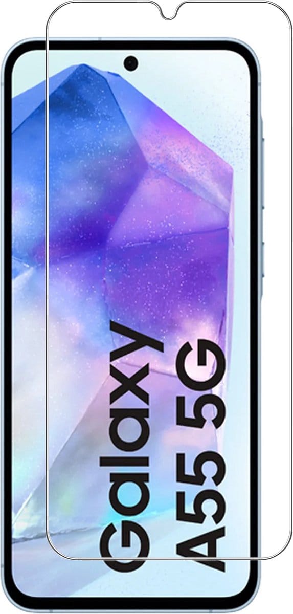 Screenprotector geschikt voor Samsung A55 - Arara gehard glas Tempered Glass
