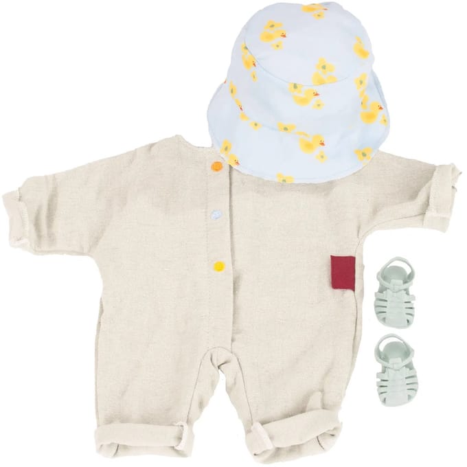 Götz Poppenkleding Set Eendje 30 - 33 cm