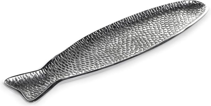 Serax - Paola Navone - Fish & Fish - Serveerschaal - Grijs - L 45cm