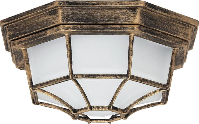 Rabalux - Buitenlamp/ Plafondlamp - Kleur: antiek goud