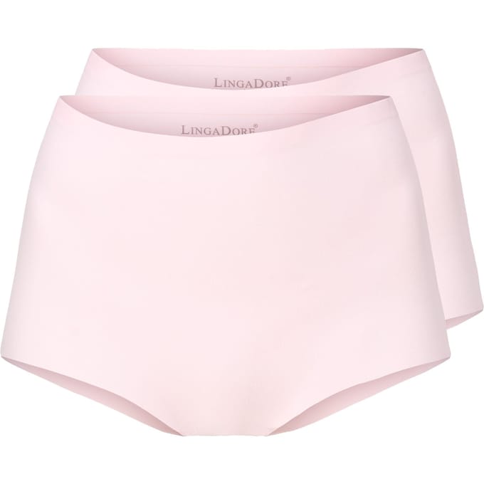 LingaDore - 2-Pack Taille Slip Barely Pink - maat M - Roze