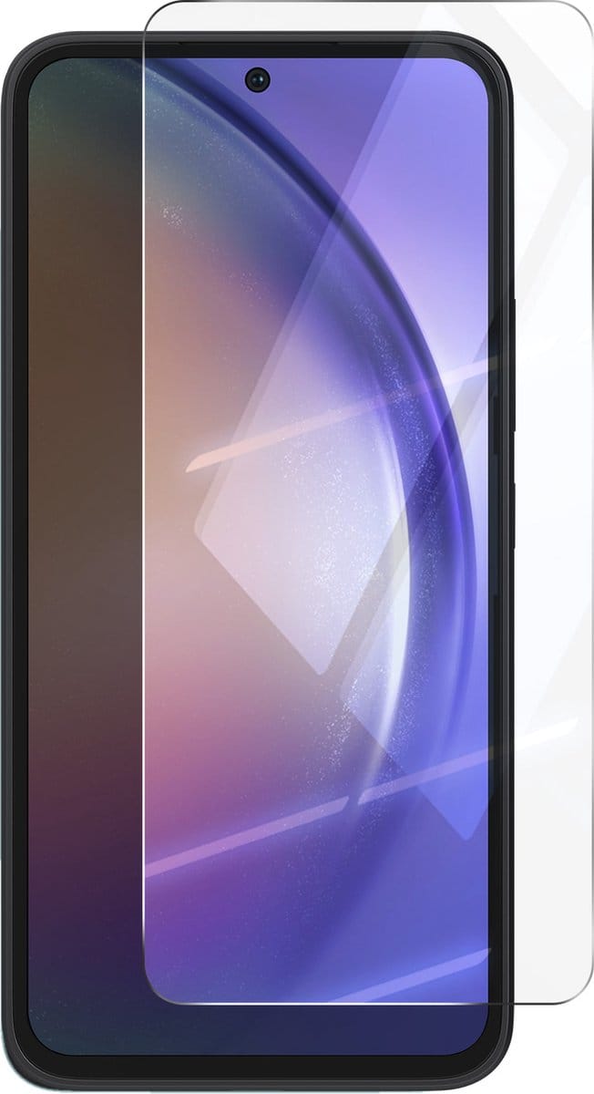 Mayaxess, Screenprotector geschikt voor Samsung Galaxy A54 5G - 9H Tempered Glass & Anti-Scratch, Transparant