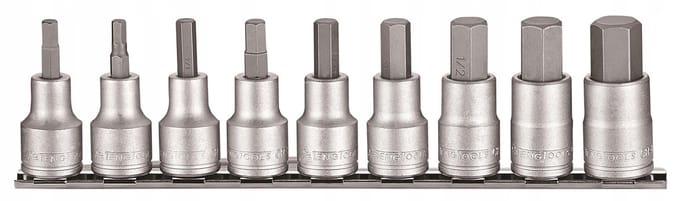 Teng Tools 10-delige inch-pluggenset