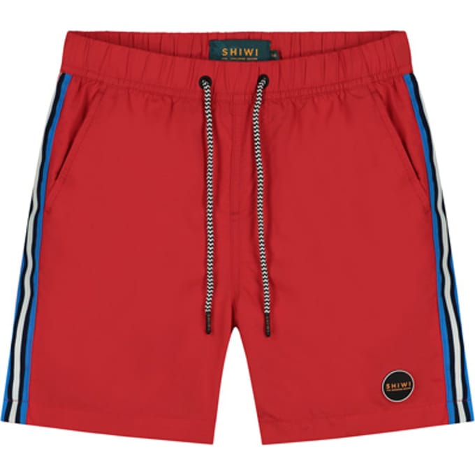 Shiwi Boys Swim Short Tom Tape Flame Red Größe: 92 | Bademode Outlet | kids | Rot