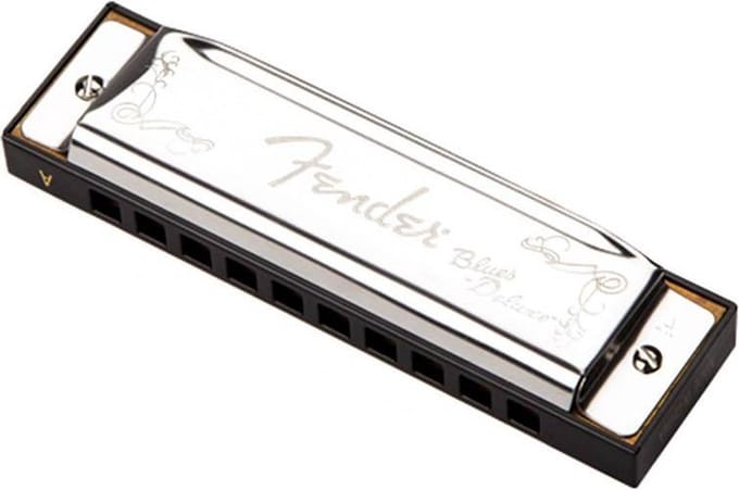 Fender mondharmonica A Blues Deluxe harmonica