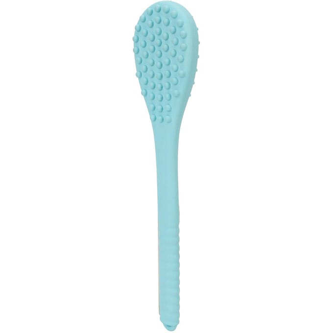 Handmatige Massage Hamer Lang Handheld 2-zijdig Rugklopper Meridiaanbaggering voor Ontspanning Blauw blauw
