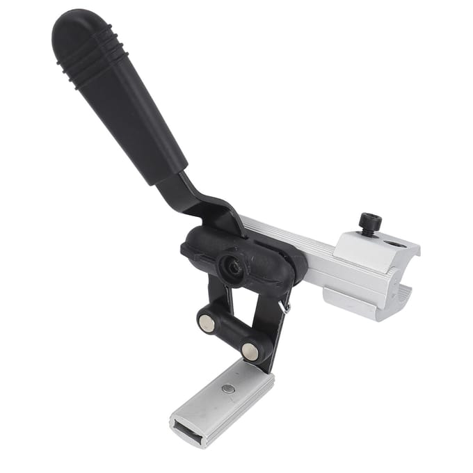 Rolstoelremmen Aluminiumlegering Hoge Gevoeligheid Handrem Accessoire voor Elektrisch black