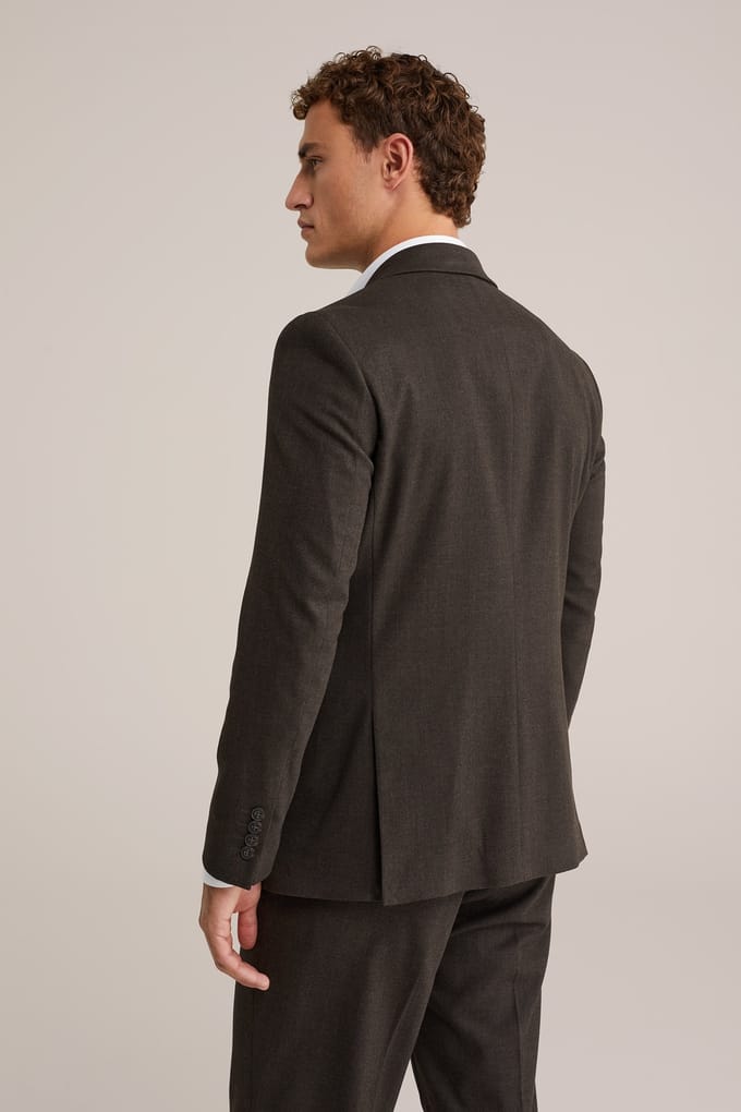 We Fashion Blazer Dark Brown Maat: 48 | Blazers Outlet | Heren | Bruin