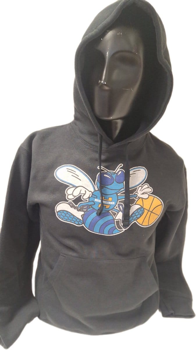 NEW ORLEANS HORNETS- HOOD-BLACK-XL