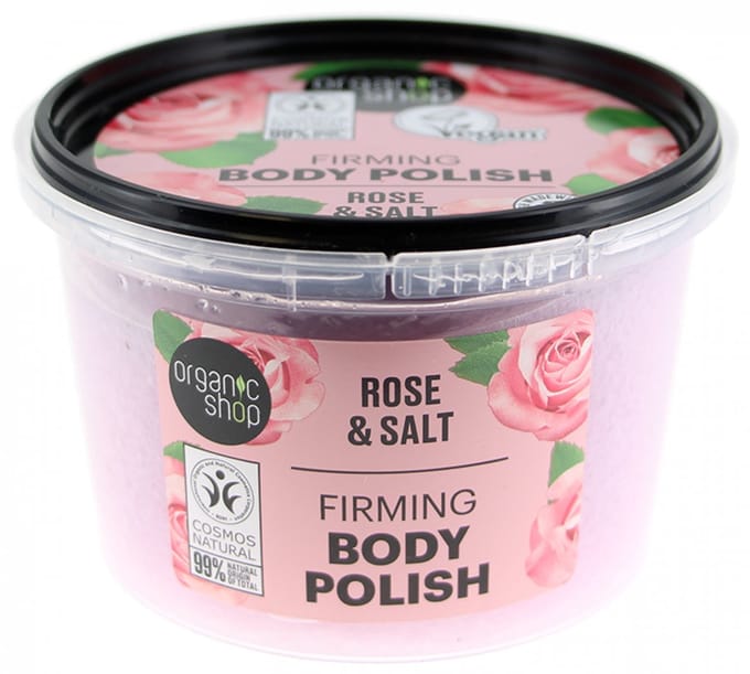 Organic Shop Rose &amp; Salt Body Polish 250 ml