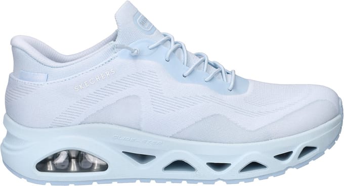 Skechers Hands Free Slip-Ins Uno Glide-Step dames instapper - Licht blauw - Maat 39