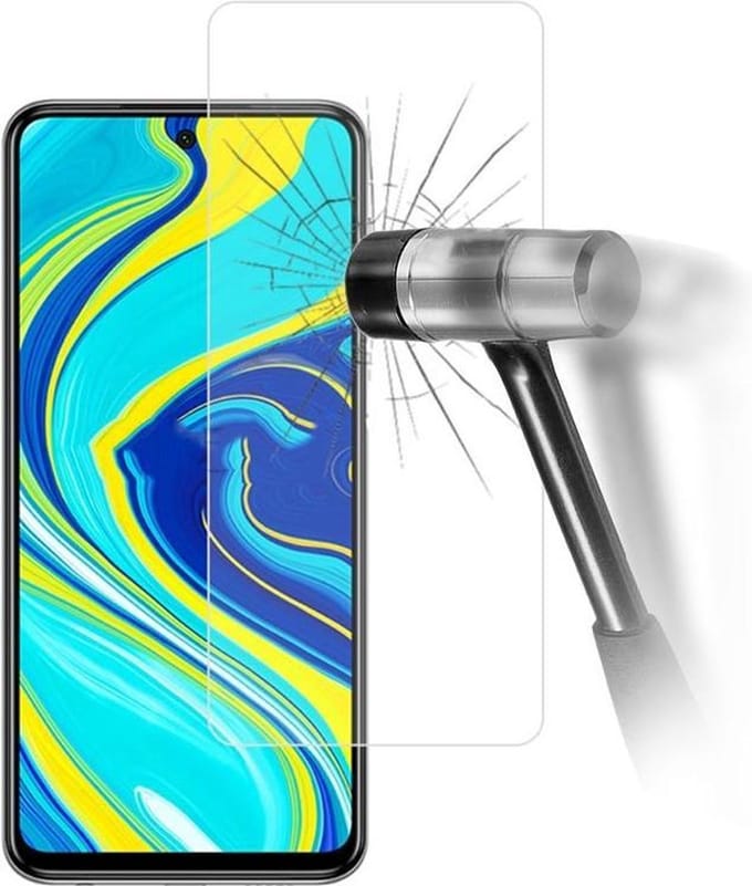 Screenprotector Glas - Tempered Glass Screen Protector Geschikt voor: Xiaomi Mi Note 9 pro - 2x