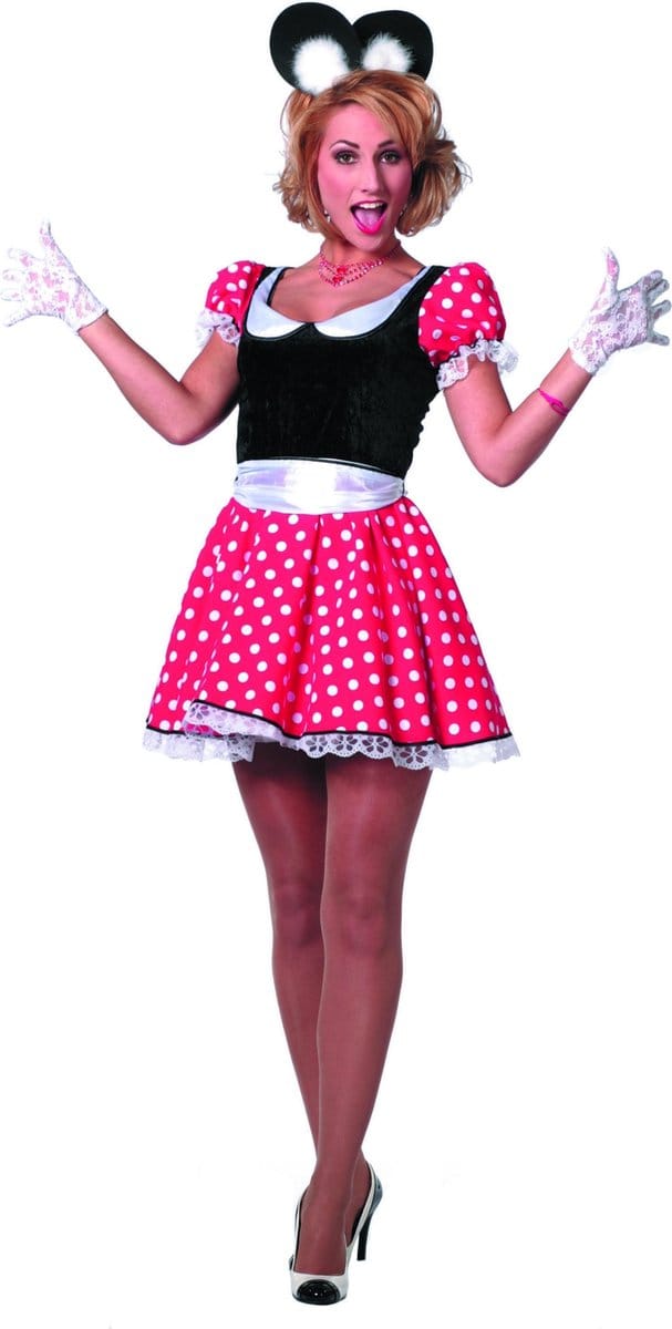 Minnie mouse kostuum - Maat 42