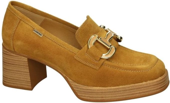 Dorking -Dames - camel - pumps & hakschoenen - maat 40