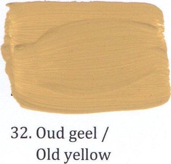 Krijtverf 1 ltr 32- Oud Geel