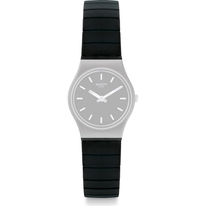 Swatch Plastic - Originals Small (25mm) - L ALB183A LB183A Flexiblack Horlogeband