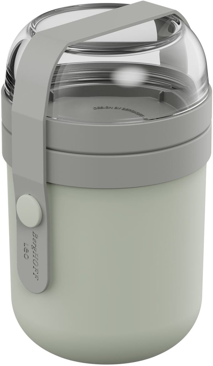 LEO Tweedelige lunchpot Sage - Groen -