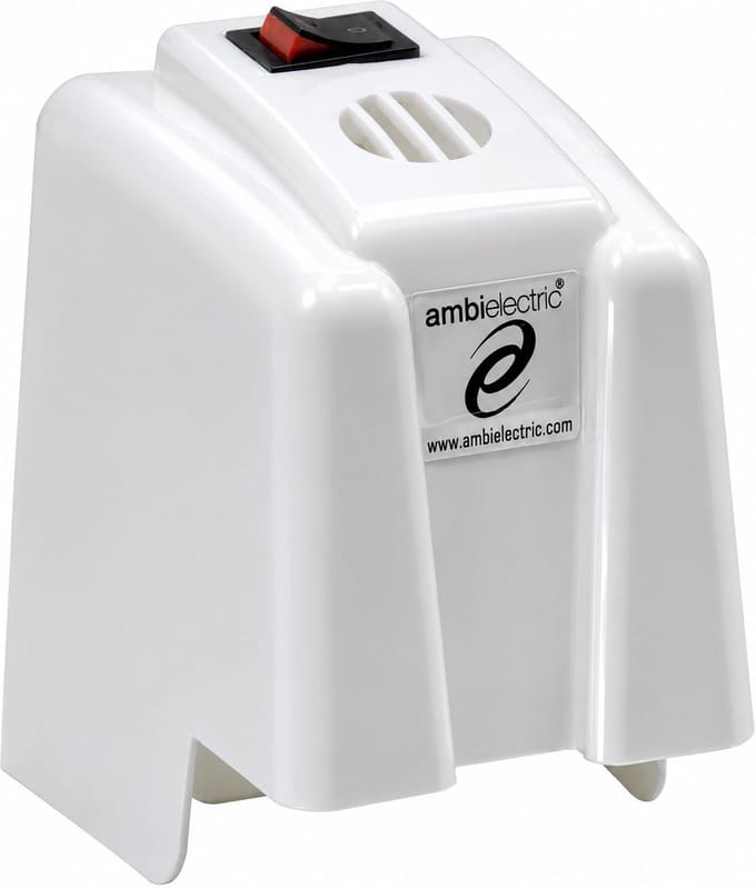 Ambielectric - Losse Aroma Dispenser Ambient Plus Wit - Groot bereik - Energiezuinige Geurdiffuser (Excl. geur)