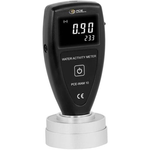 PCE Instruments PCE-WAM 10 Wateractiviteitsmeter (AW-meter) Temperatuur, AW waarde