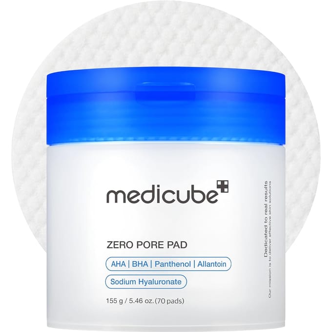 Medicube Disques Clarifiants Acide Kojique Curcuma 70 Disques 160ml