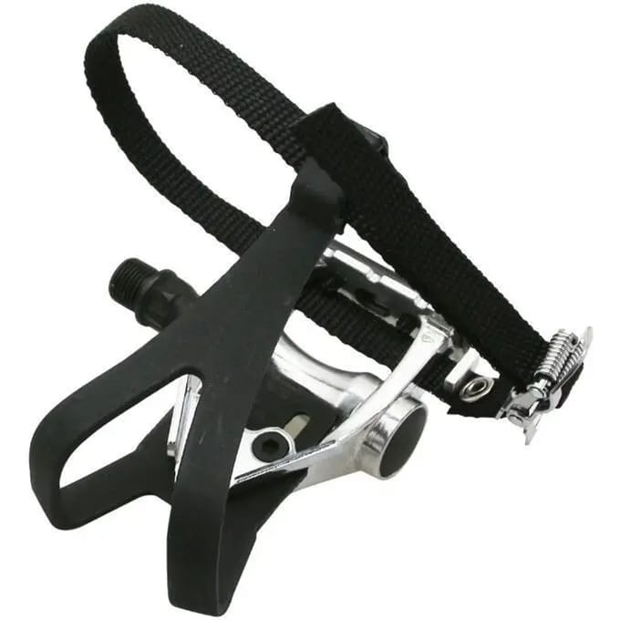 Velgo aluminium racepedalen met voetsteun + riem P2R