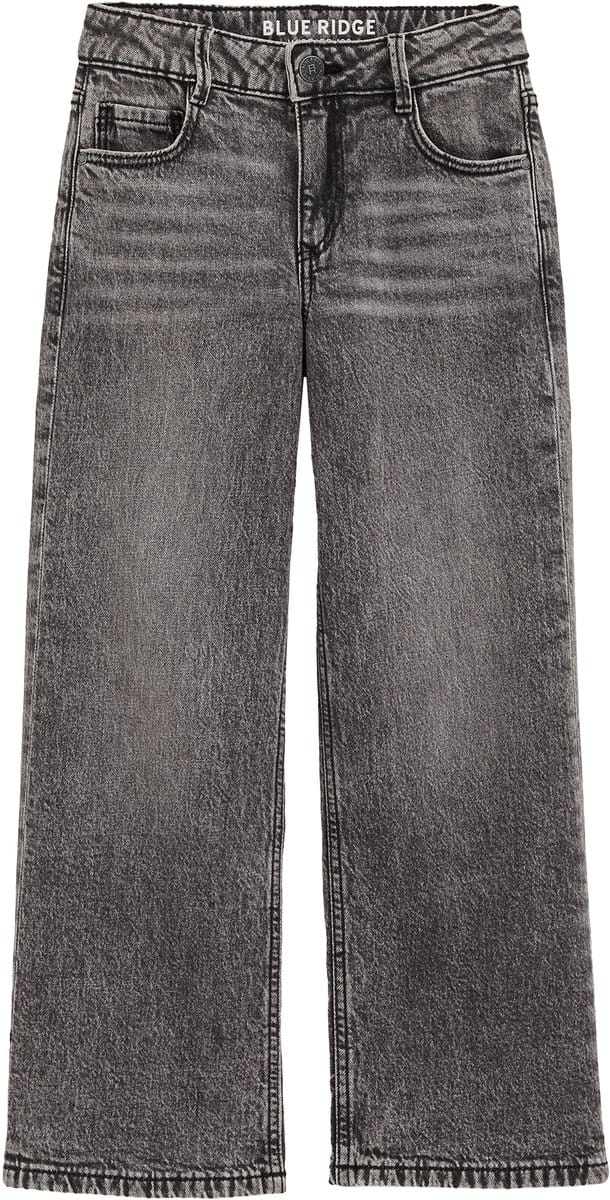 WE Fashion Meisjes wide leg jeans met stretch