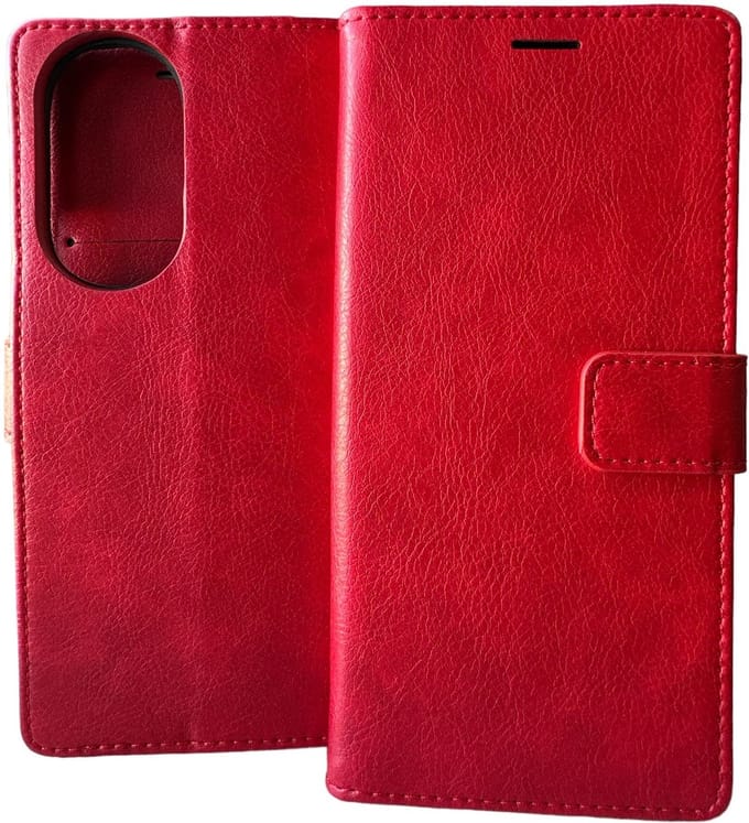 Portemonnee Book Case Hoesje Geschikt voor: Motorola Edge 30 Pro -  rood