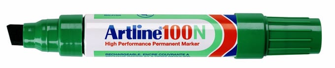 ARTLINE 700 NEAT - Permanent Marker - Doos van 12 stuks - 0,7mm Lijndikte - Groen
