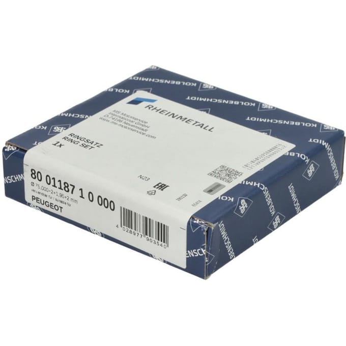 Zuigerveer onderdelen set KOLBENSCHMIDT 800118710000