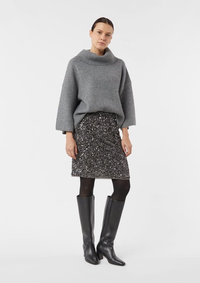 Sequinrok voor dames COMMA