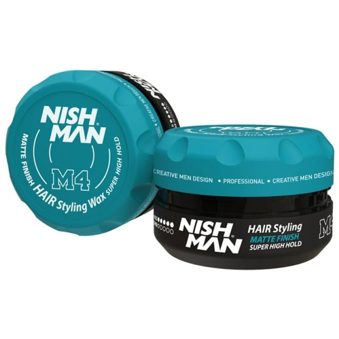 Nishman M4 Finition Mate Super Fixation Pommade pour Cheveux 100 ml