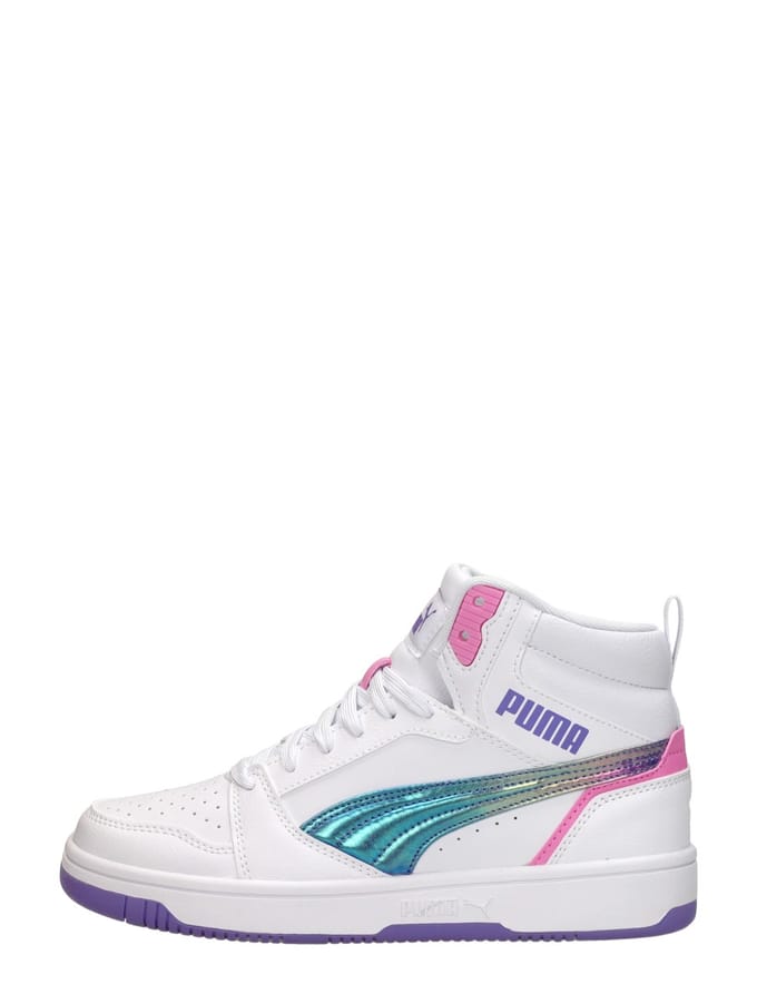 Puma Rebound v6 Mid Bouncy Sky Sneakers wit - Dames